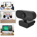 Rotating 1080p HD USB Webcam with Microphone