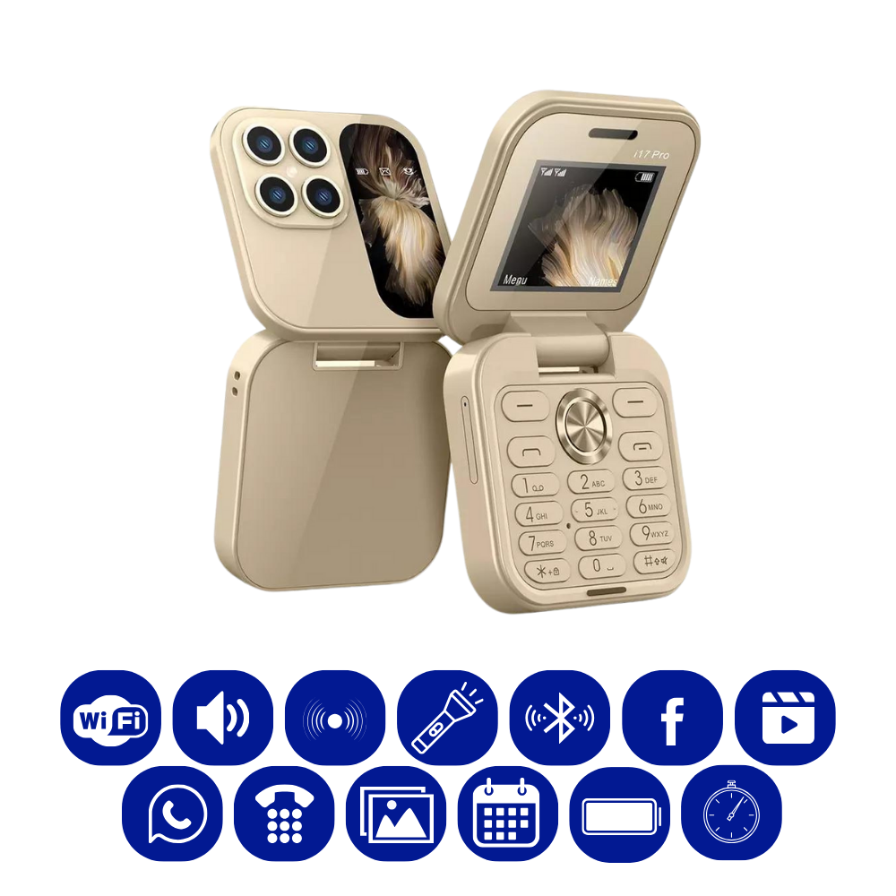 Dual Sim Small Folding Cell Phone