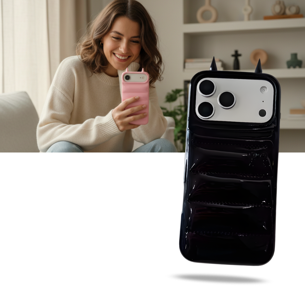 Puffer Horn Phone Case