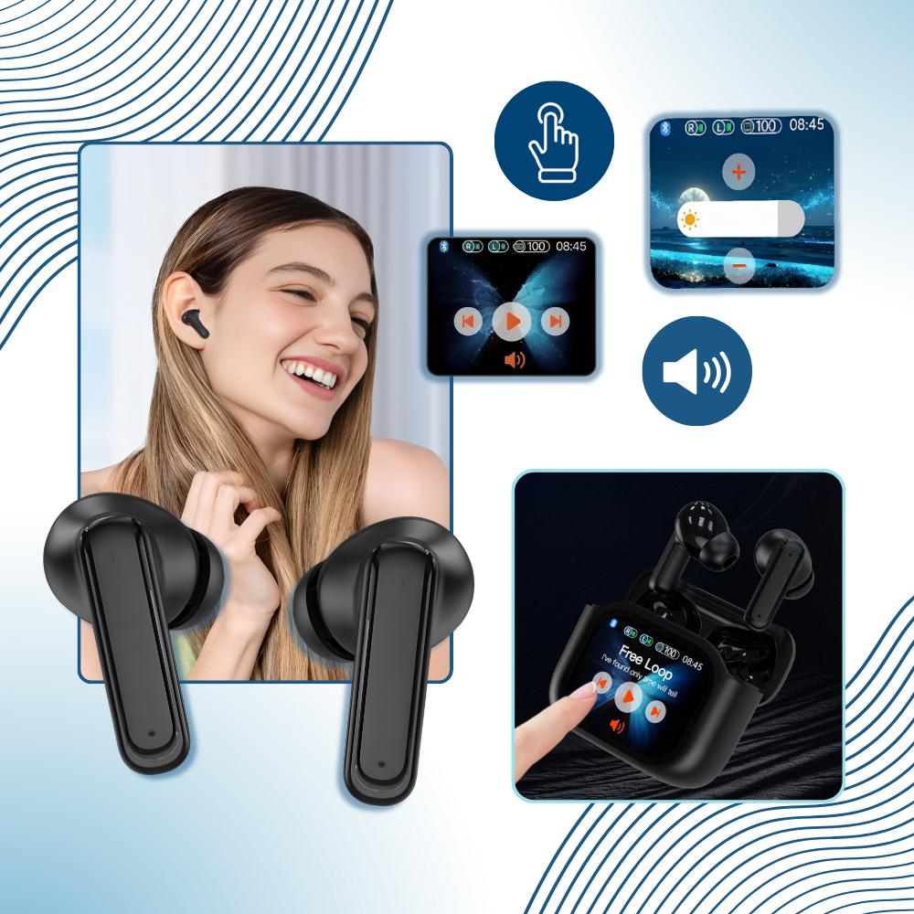 Smart Noise Cancelling Earbuds