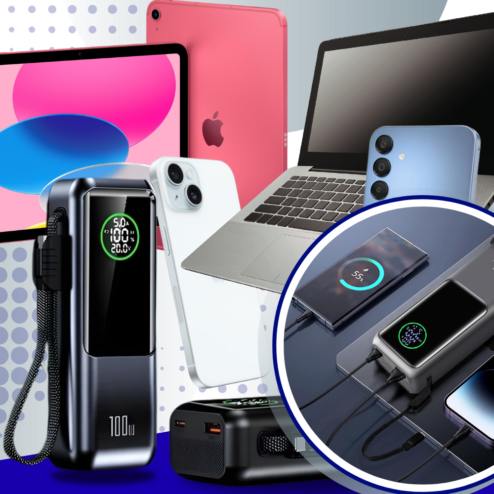 Fast Power Built-In Cable Power Bank