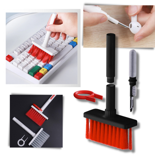 5-in-1 Keyboard & Earphone Cleaner