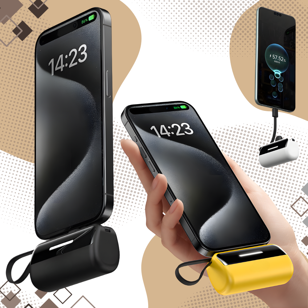 Efficiently Reliable Mini Stand Power Bank