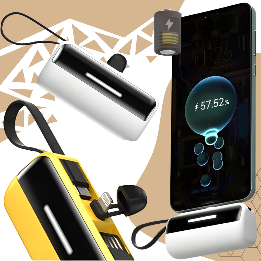 Efficiently Reliable Mini Stand Power Bank