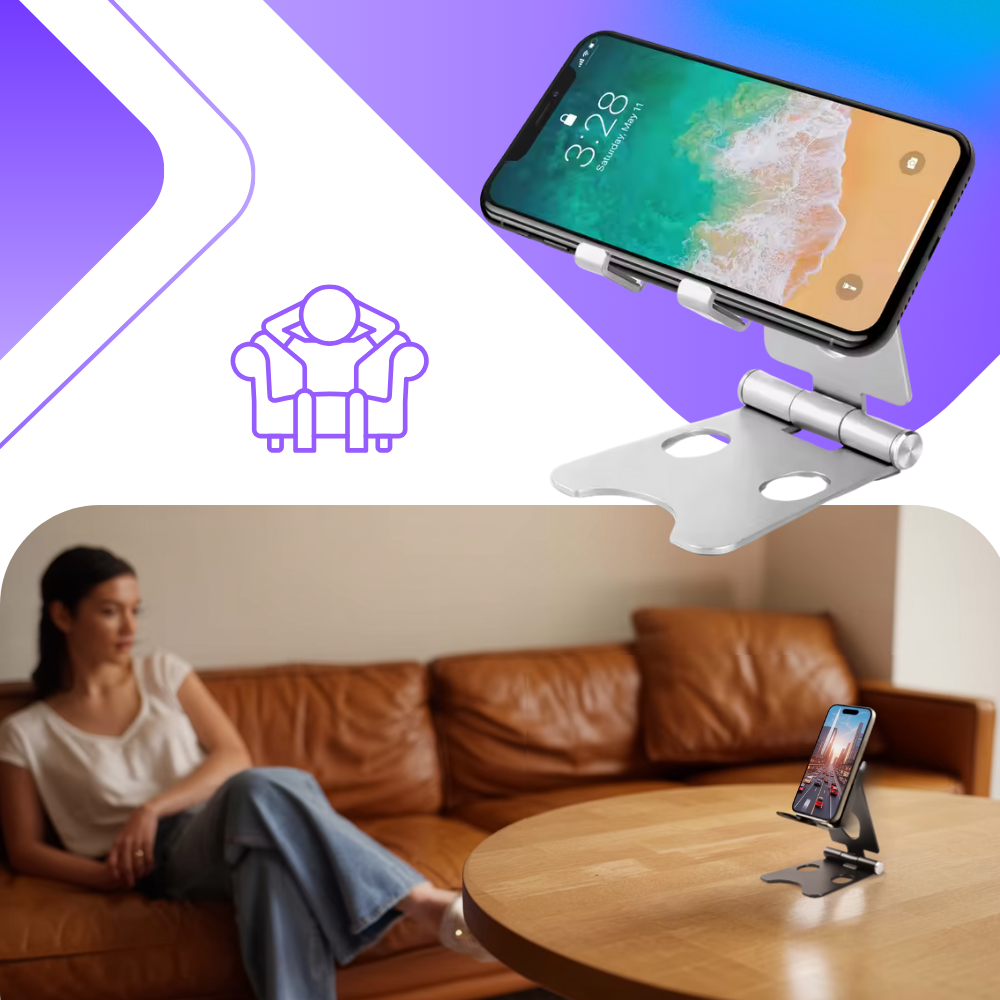 Swivel and Folding Phone Stand