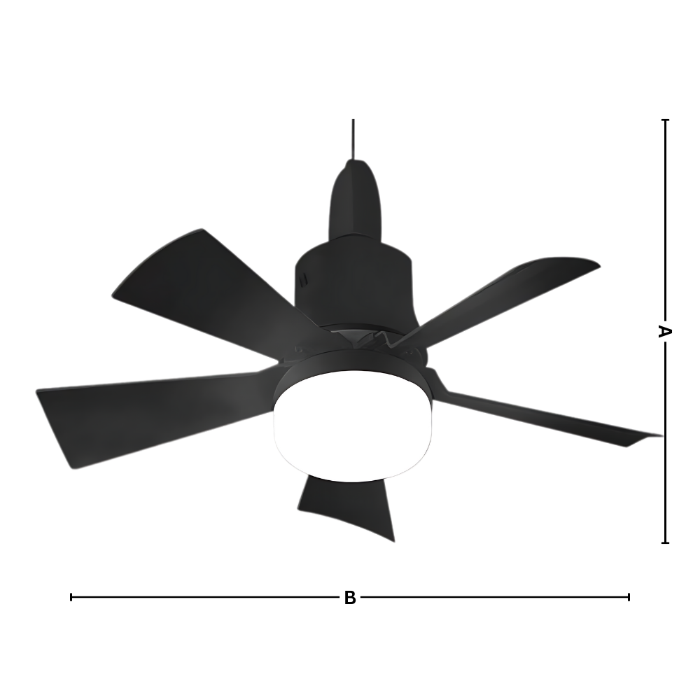 E27 Socket Fan Light
