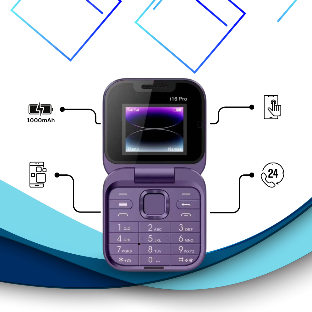 Dual Sim Small Folding Cell Phone