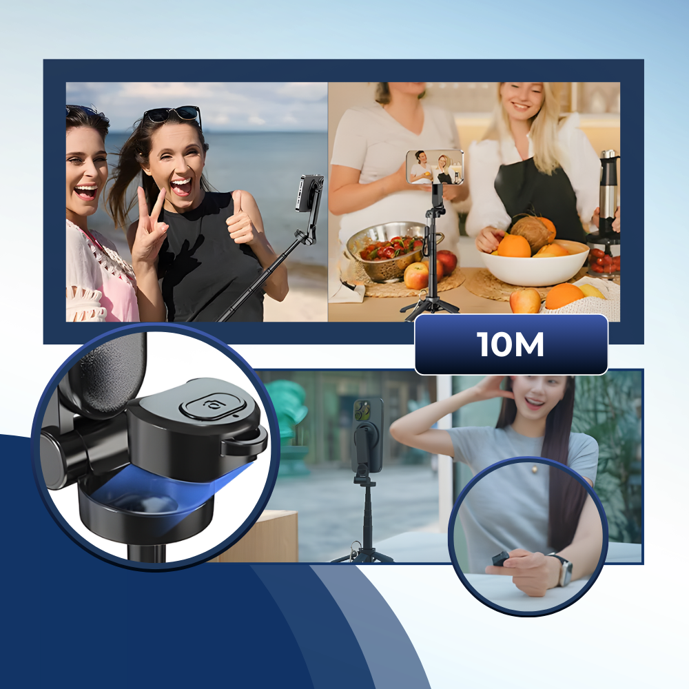 Unshakable Convenience Magnetic Tripod