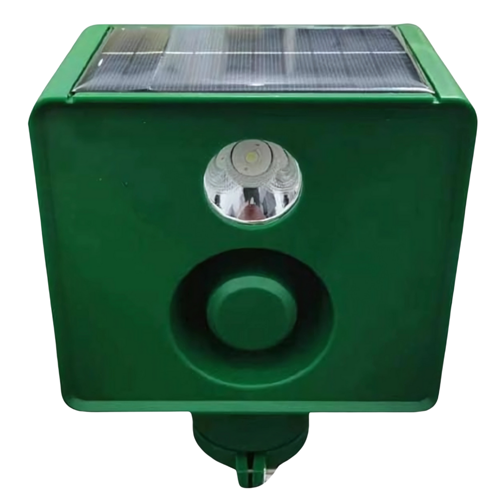 Solar Motion-Activated Animal Repellent