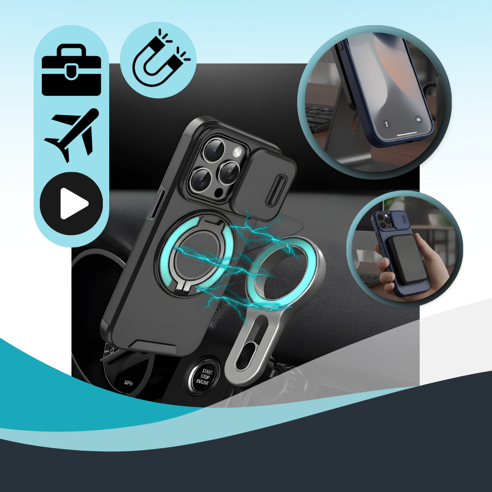 Magnetic Armor Iphone Case