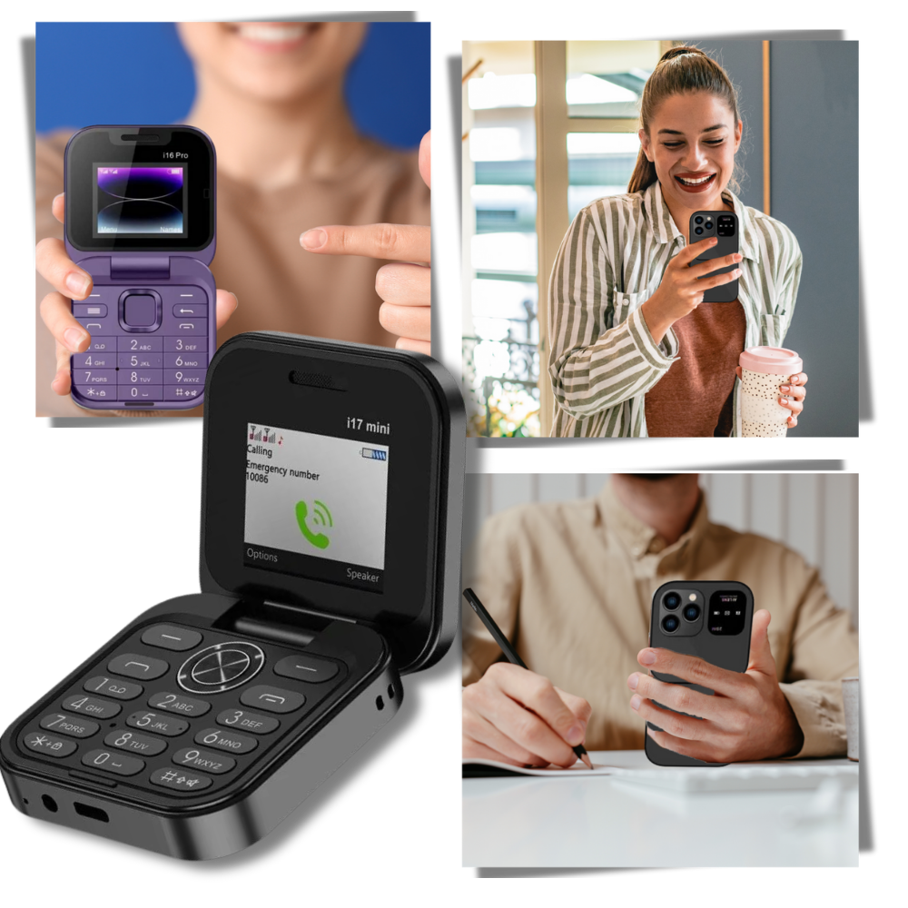 Dual Sim Small Folding Cell Phone