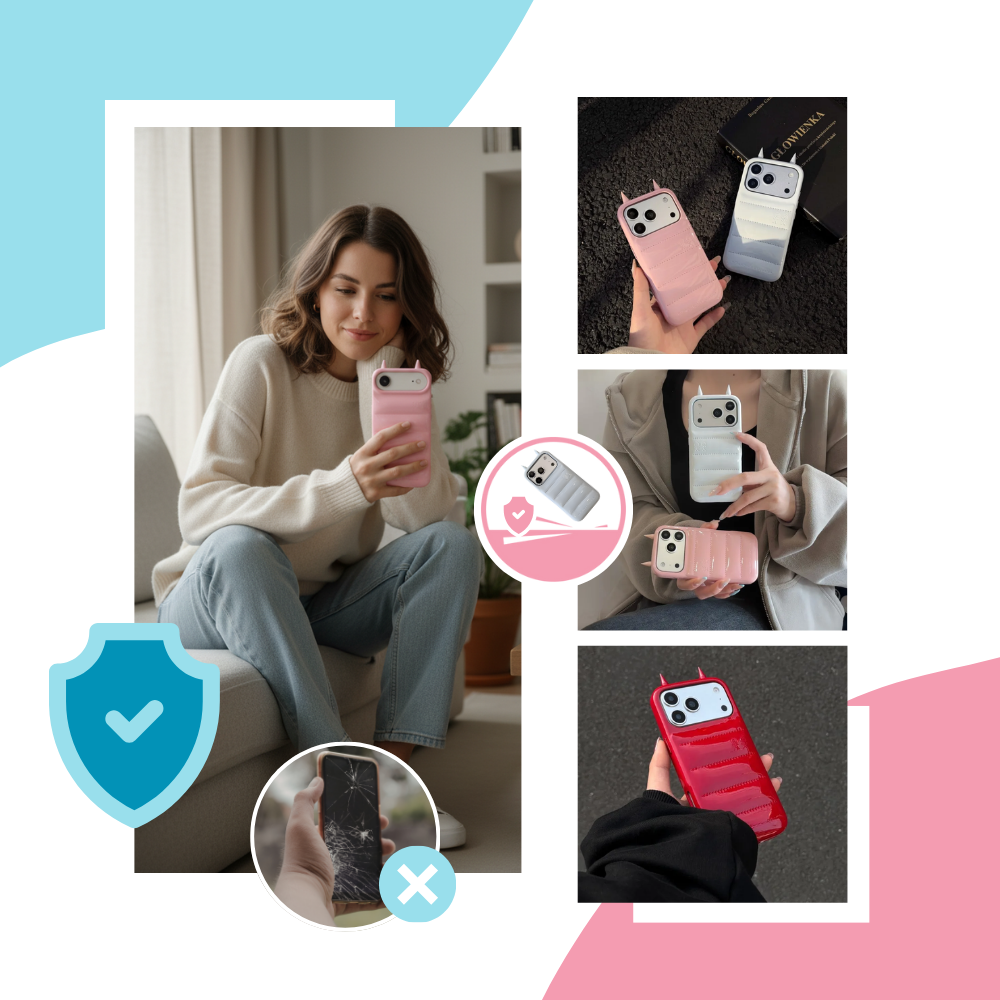 Puffer Horn Phone Case
