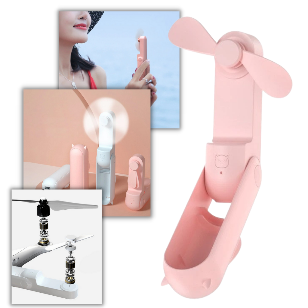 Handheld Mini Fan with USB