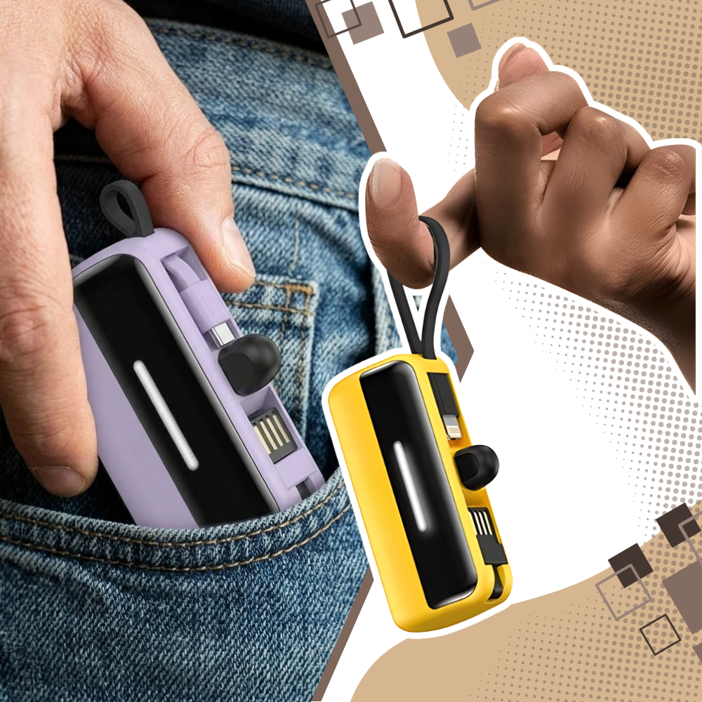 Efficiently Reliable Mini Stand Power Bank
