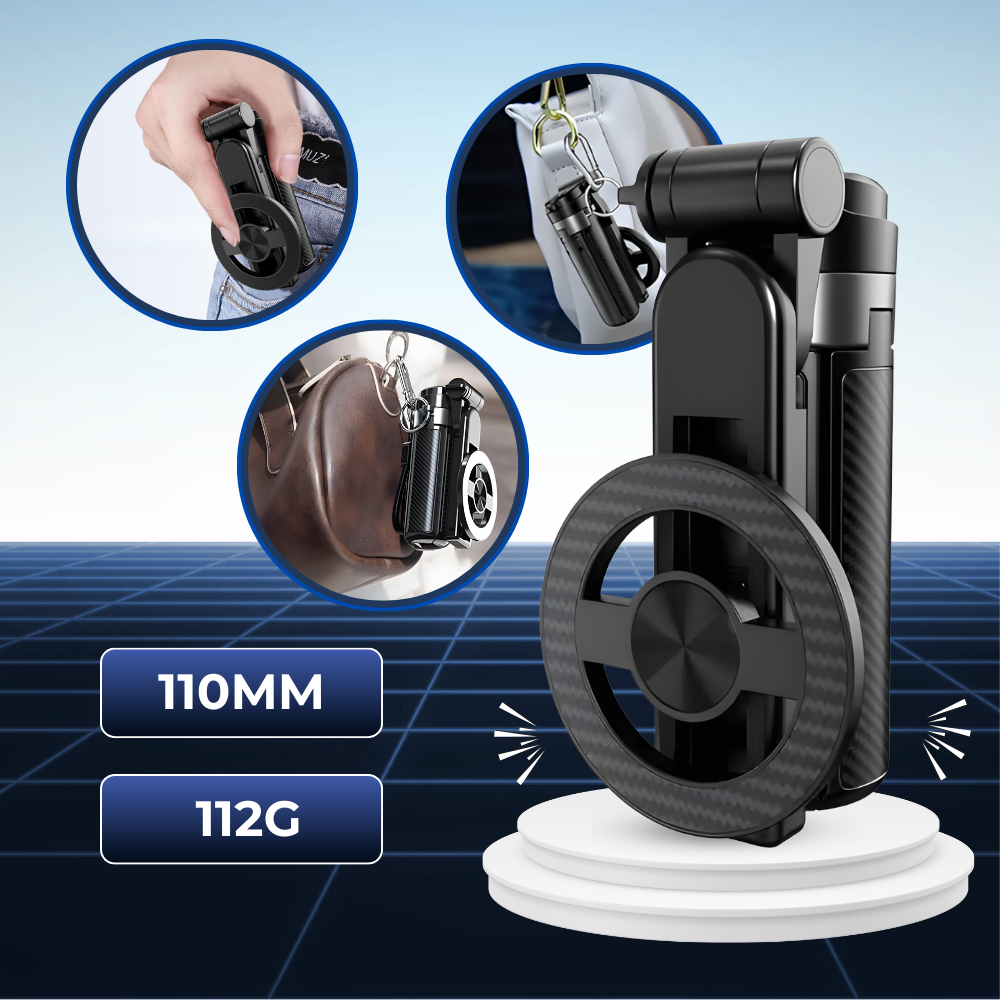 Unshakable Convenience Magnetic Tripod